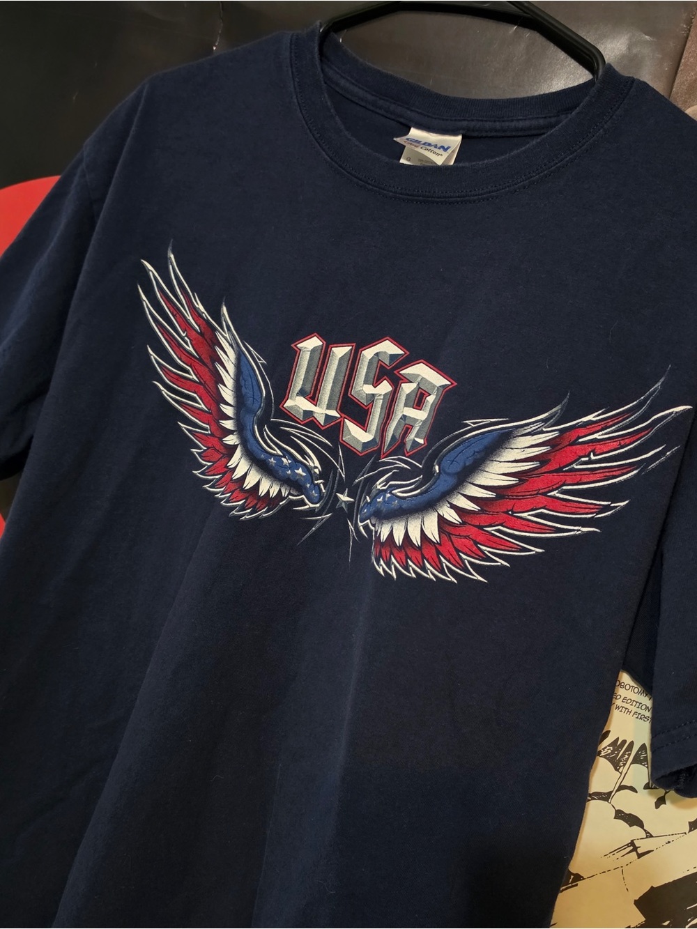 Y2K vintage style usa america shirt